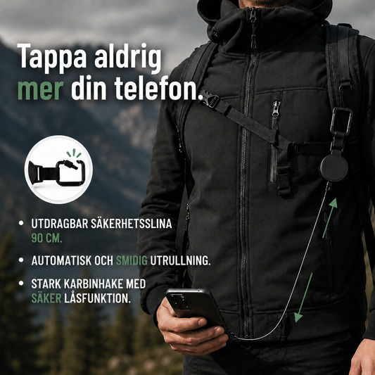 Nordero SafeLink – Tappa aldrig mobilen igen